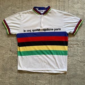 Le Coq Sportif vintage cycling jersey